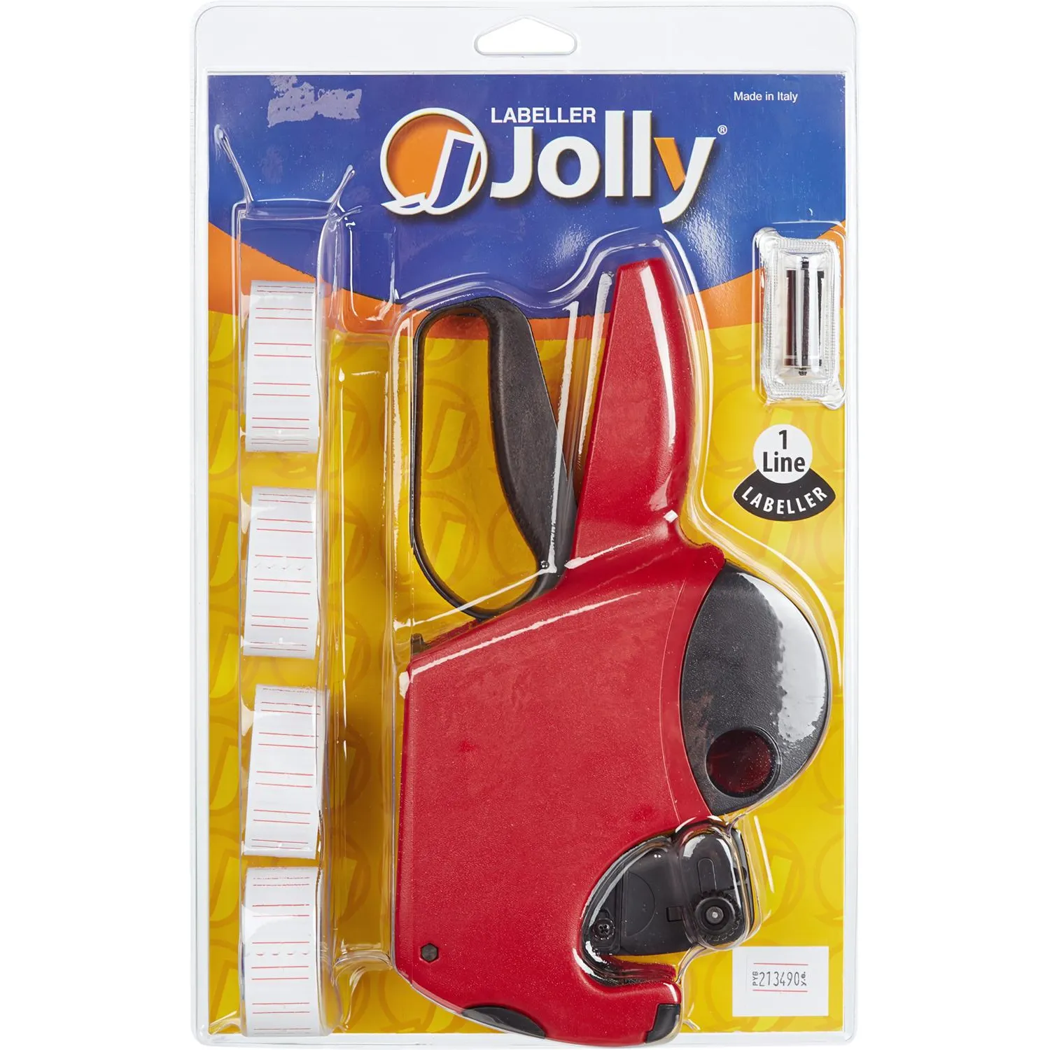 Этикет-пистолет набор: JOLLY H8 1-стр,21х12пр.(+4 рул.эт.ленты+1 крас.рол) Этикет-пистолет набор: JOLLY H8 1-стр,21х12пр.(+4 рул.эт.ленты+1 крас.рол) - фото 7