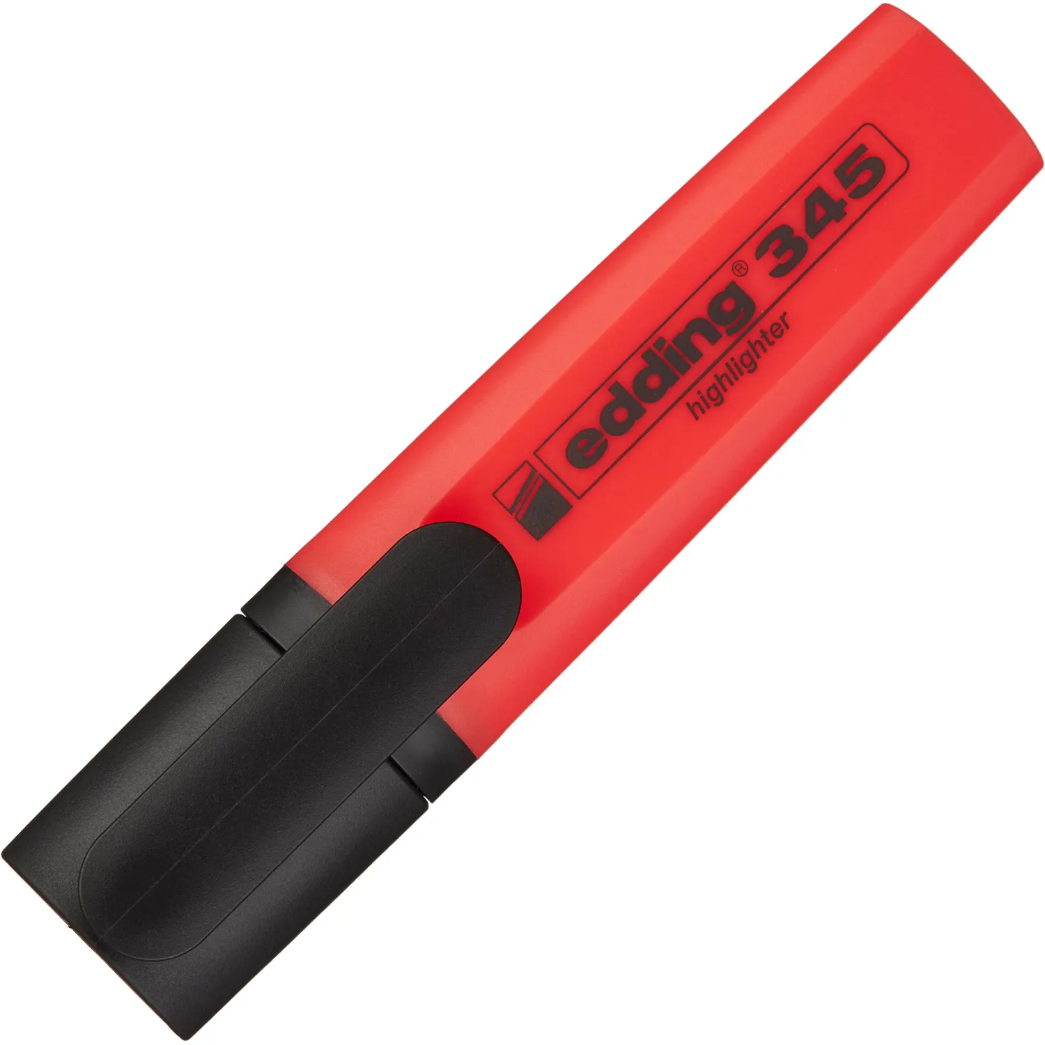 Маркер текстовыделитель EDDING E-345/2 красный, 1-5мм - фото 2