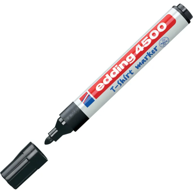Маркер по ткани EDDING E-4500/1 чёрный, 2-3мм., - фото 1