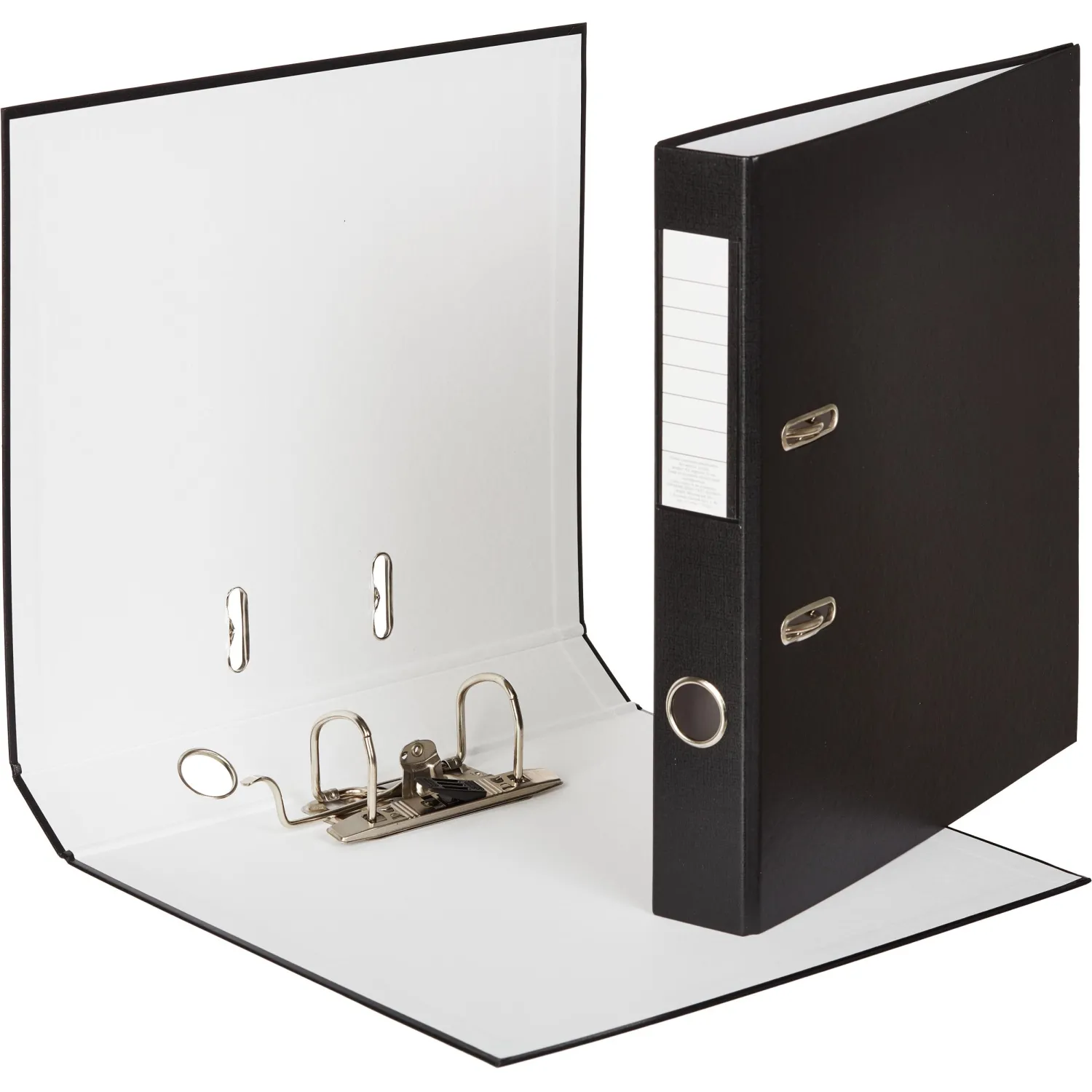 Папка-регистратор Attache Economy, 50мм, 10шт/уп, черный,ПБП1,карм.кор Папка-регистратор Attache Economy, 50мм, 10шт/уп, черный,ПБП1,карм.кор - фото 2