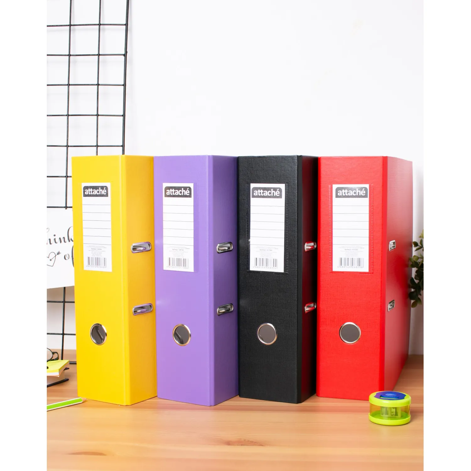 Папка-регистратор  75мм, 10шт/уп, черный,ПБП1,карм.кор - фото 12