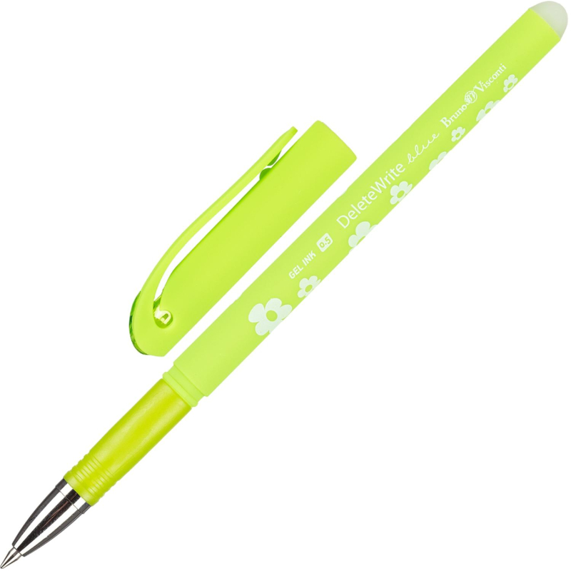Ручка гелевая BV DeleteWrite Art Цветочки пиши-стирай 0,5мм в ассор 20-0202 - фото 4