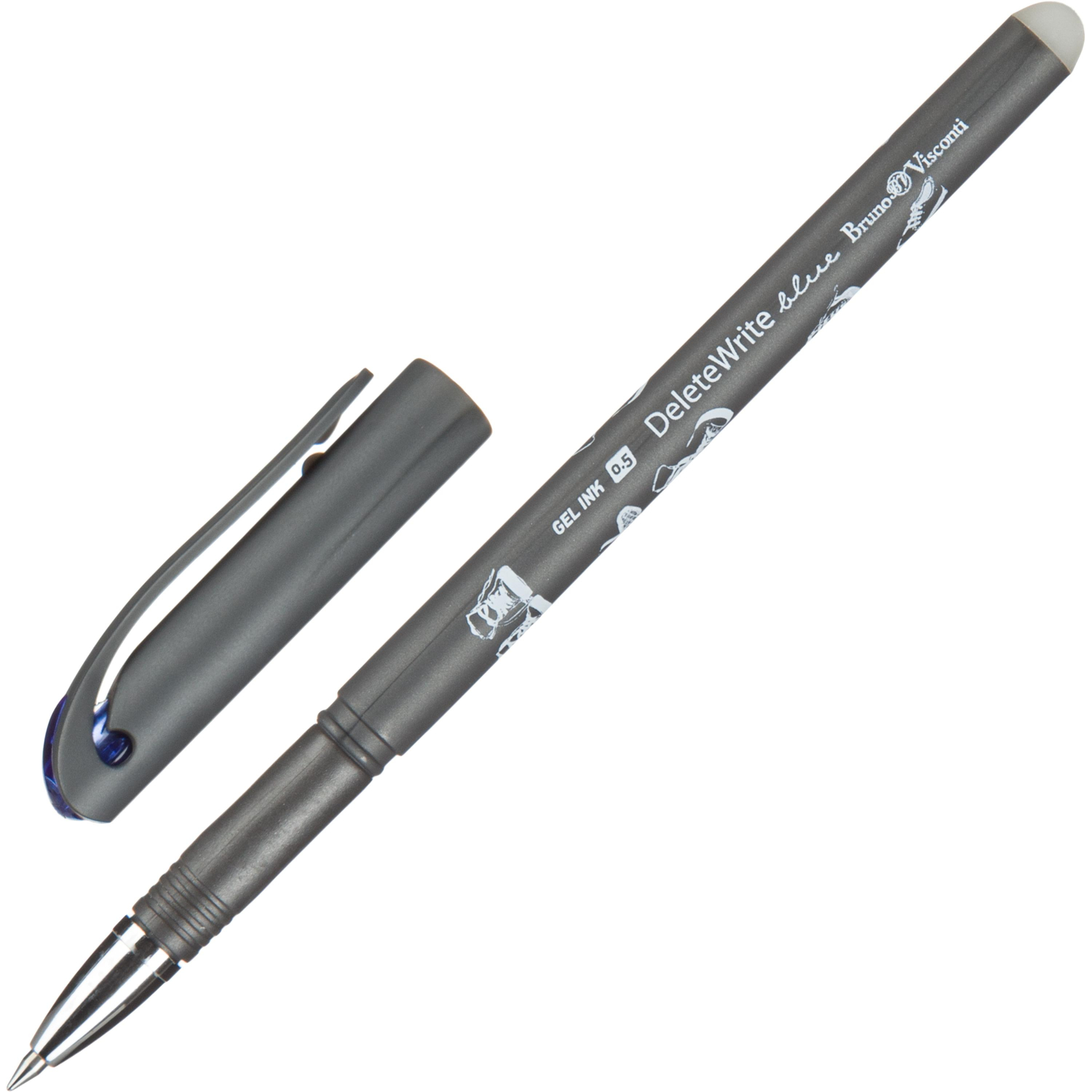 Ручка гелевая DeleteWrite Art.Boys пиши-стирай 0,5мм в ассортименте 20-0234 - фото 5