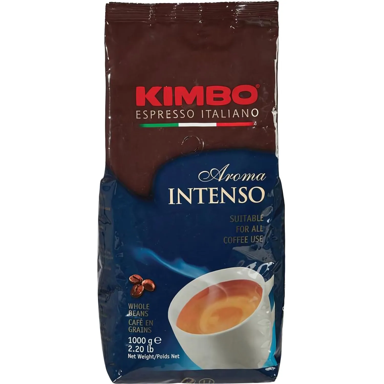 Кофе Kimbo Aroma Intenso в зернах, 1кг - фото 2