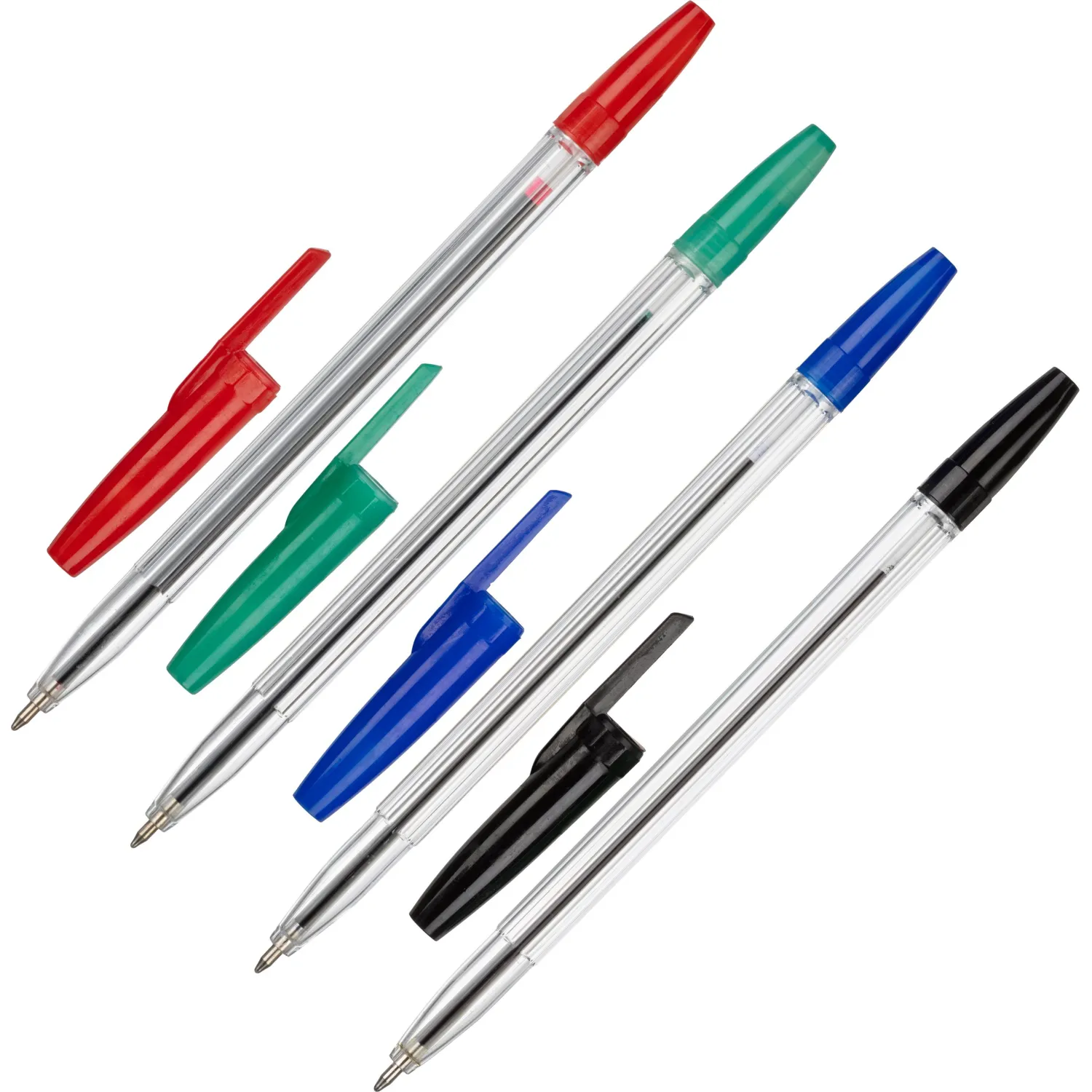 Набор шариковых ручек неавт. Attache Economy Elementary 4 цвета 0,5мм - фото 3