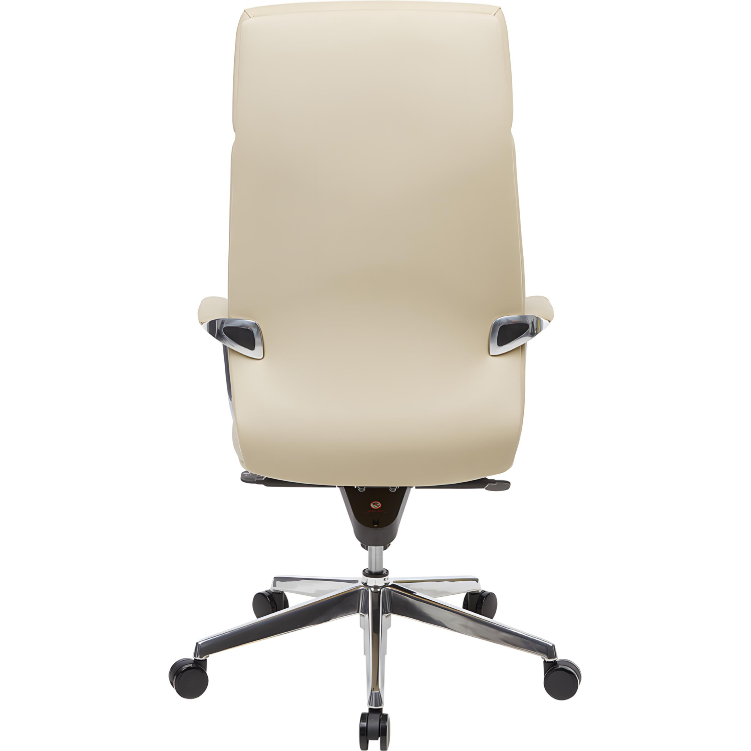 Кресло BN_Fc_EChair-570 МL кожа бежевая, хром - фото 5