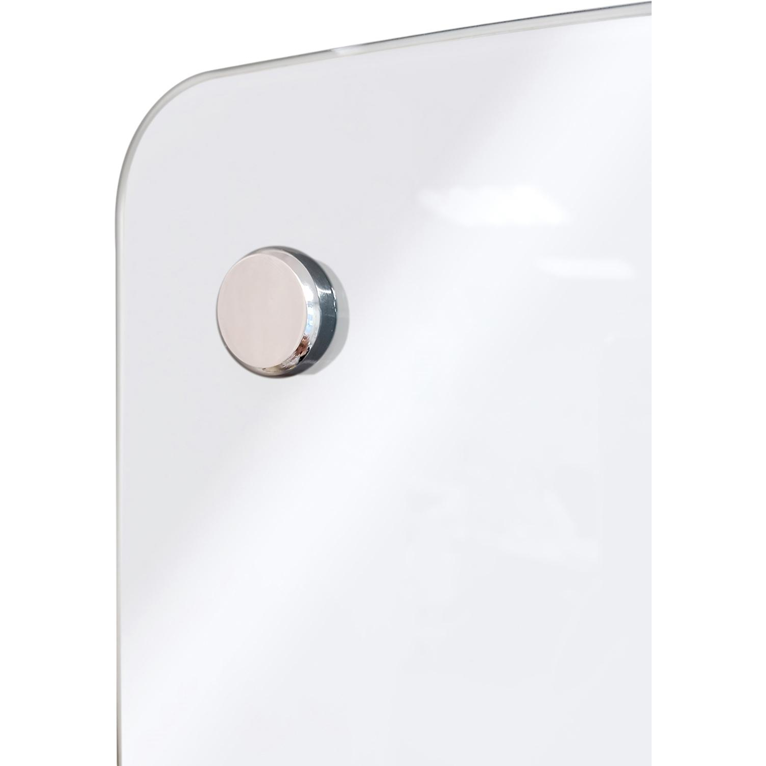 Доска стеклянная магнитная, 120х200, Attache, белый - фото 3