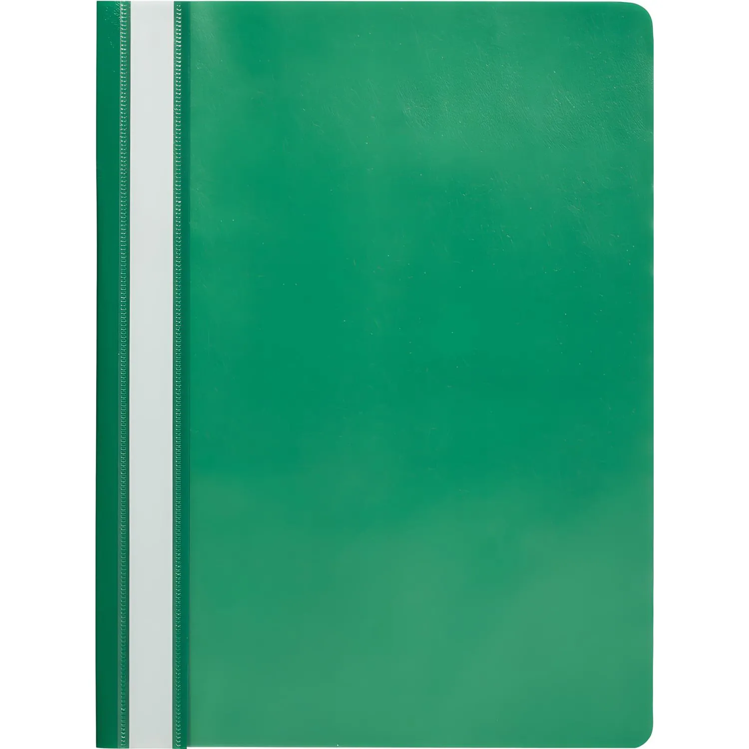 Скоросшиватель пластиковый A4 (100/110) зел 10шт/уп Россия - фото 2