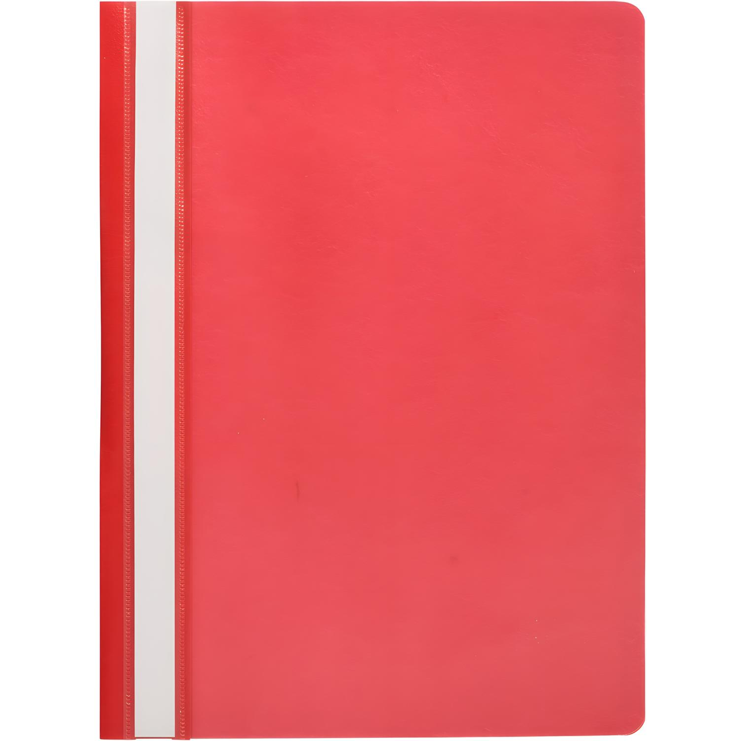 Скоросшиватель пластиковый A4  (100/110) крас 10шт/уп Россия - фото 2