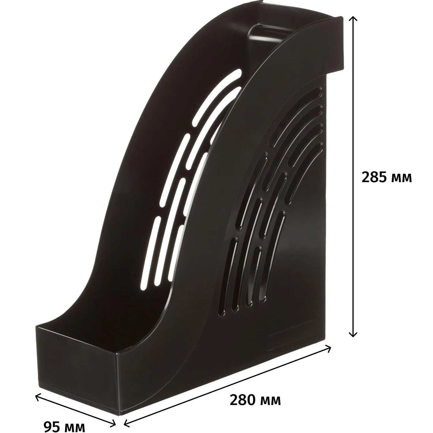 Лоток вертикальный ATTACHE 95мм черный 2 шт/у Лоток вертикальный ATTACHE 95мм черный 2 шт/у - фото 2