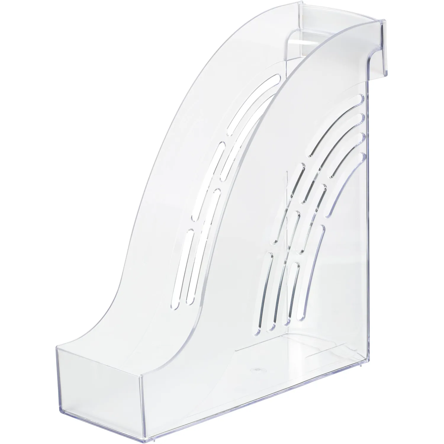 Лоток вертикальный ATTACHE 95мм прозрачный 2 - фото 2