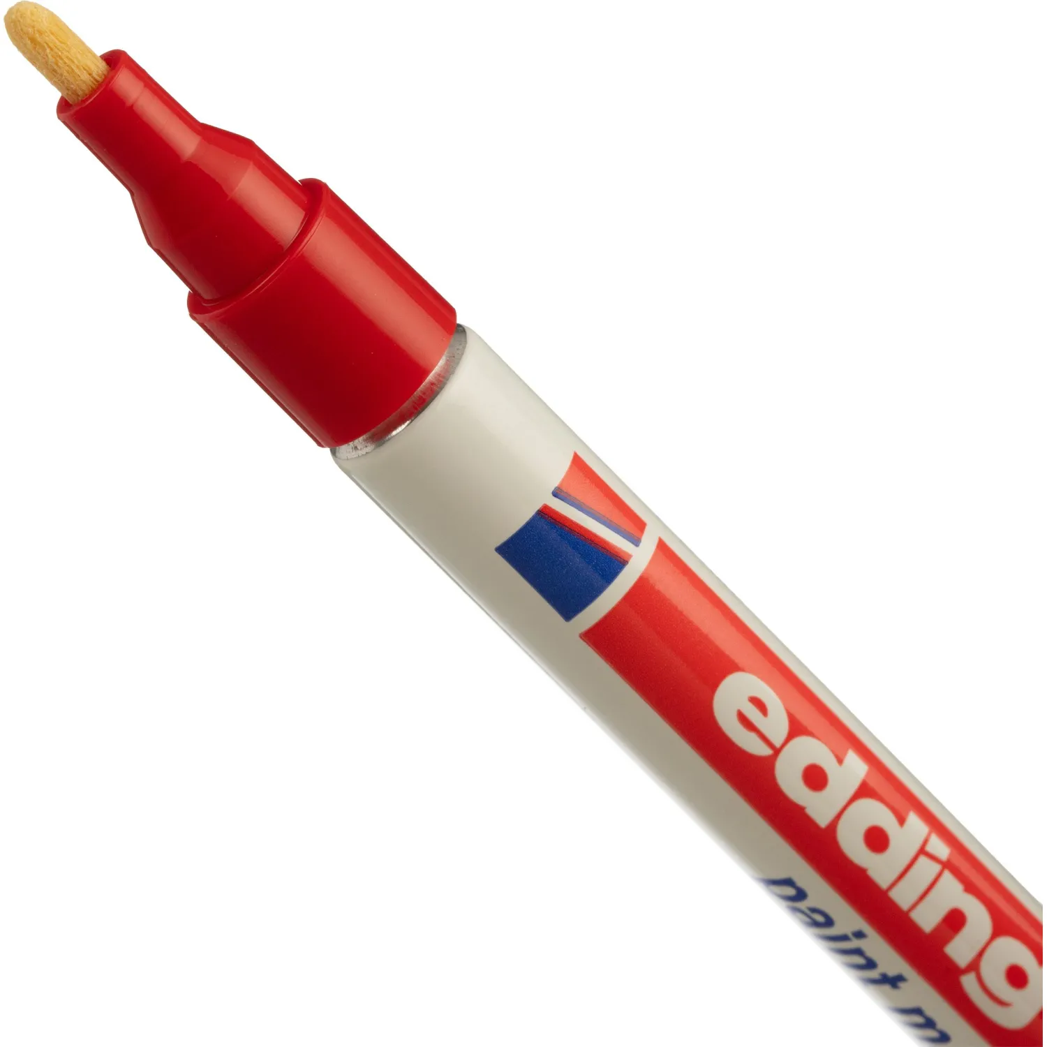 Маркер лаковый EDDING E-751/2 красный, 1-2мм, мет. корп - фото 3