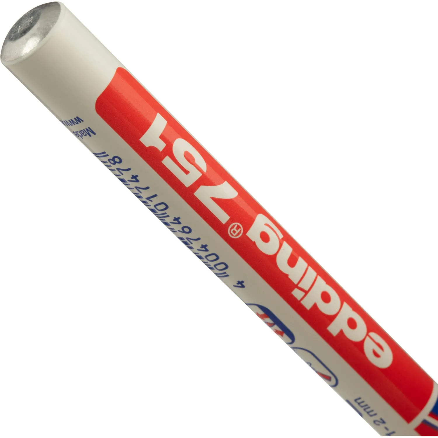 Маркер лаковый EDDING E-751/2 красный, 1-2мм, мет. корп - фото 4