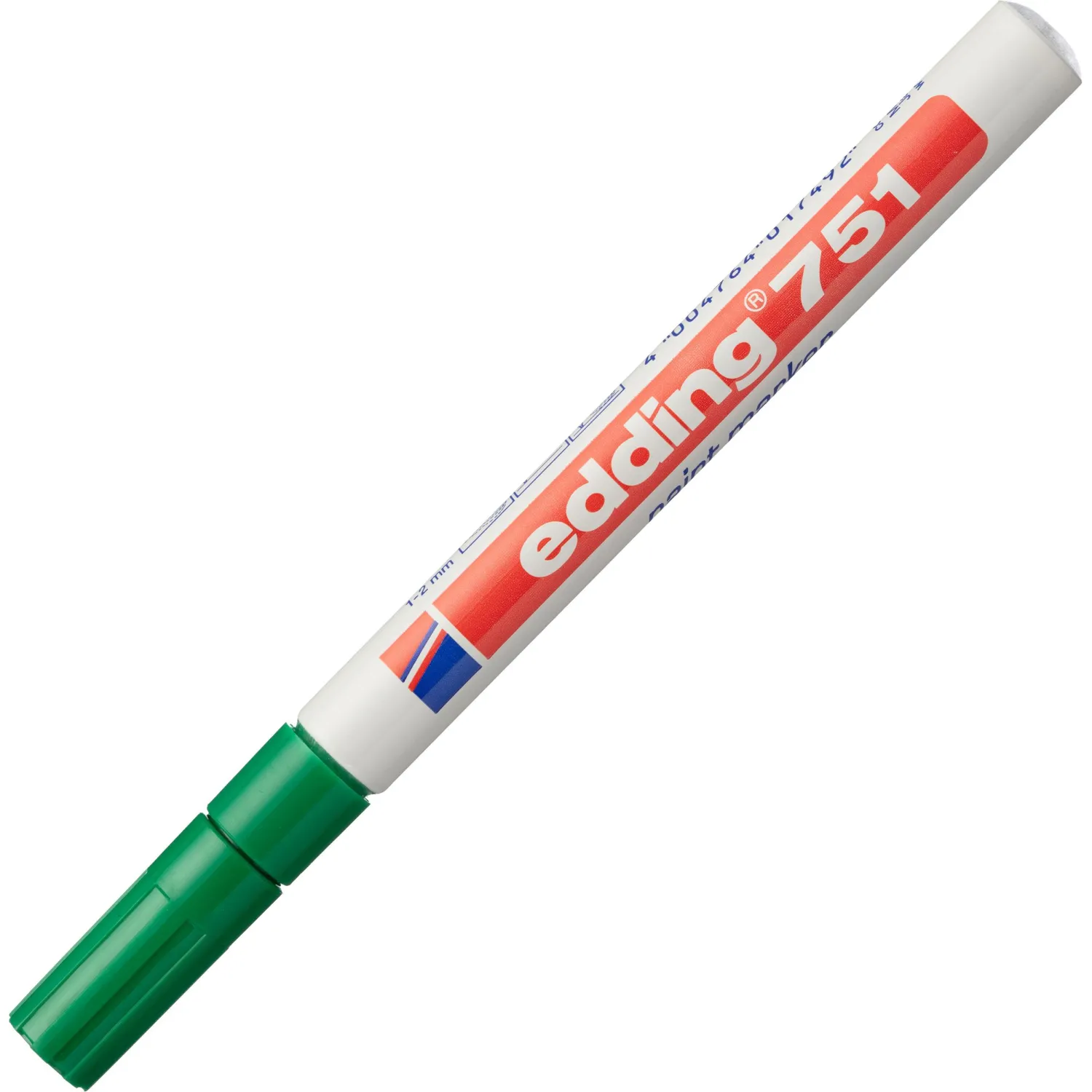 Маркер лаковый EDDING E-751/4 зеленый, 1-2мм, мет. корп - фото 4