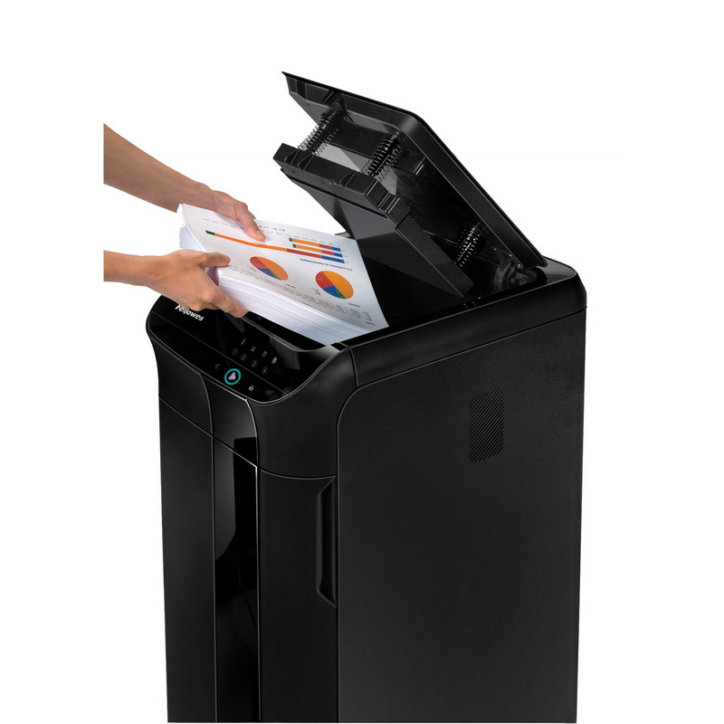 Шредер (уничтожитель) Fellowes AutoMax 350C, 4ур.секр., 12лист, 68л - фото 5