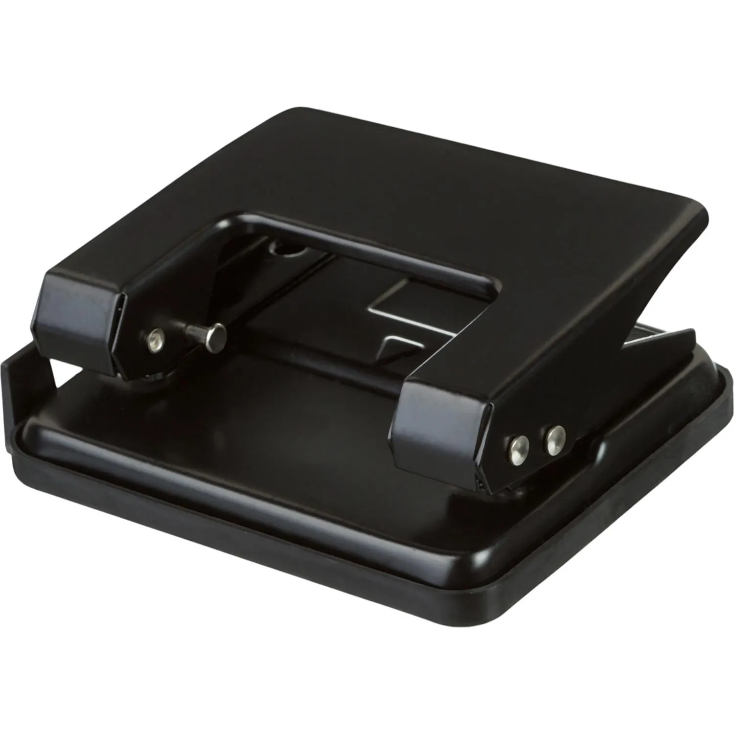 Дырокол Attache Economy до 20 листов, с линейкой, цвет черный Дырокол Attache Economy до 20 листов, с линейкой, цвет черный - фото 2