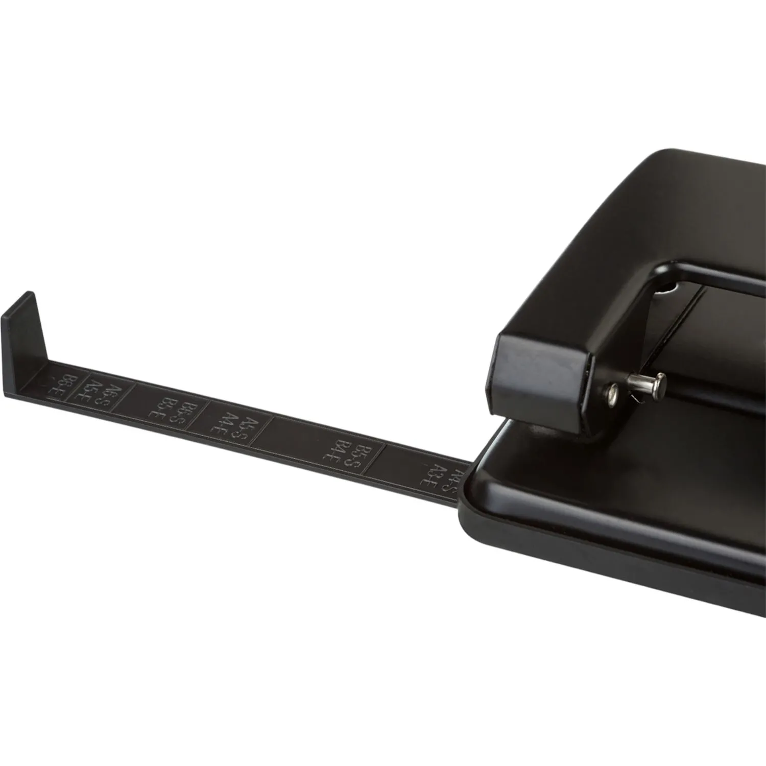 Дырокол Attache Economy до 20 листов, с линейкой, цвет черный Дырокол Attache Economy до 20 листов, с линейкой, цвет черный - фото 3