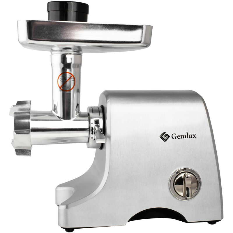Мясорубка GEMLUX  GL-MG500SS, 2 скорости + реверс, 2,7 кг/мин - фото 2
