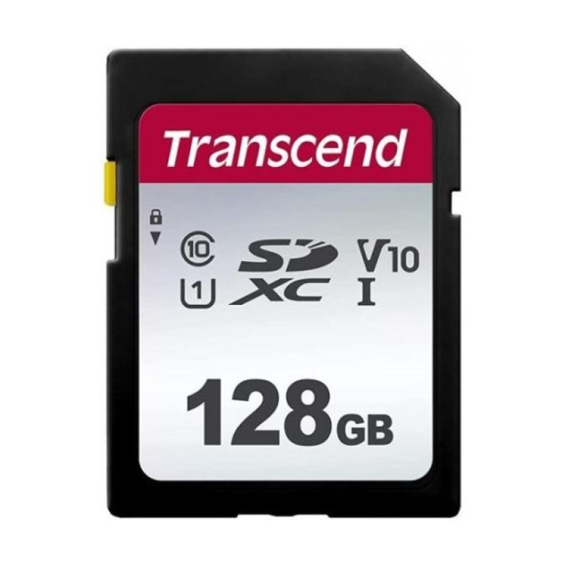 Карта памяти Transcend 300S SDXC 128Gb UHS-I Cl10, TS128GSDC300S - фото 2