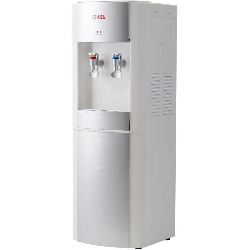 Кулер для воды AEL LD-AEL-28c white/silver напольный электронное охлажд - фото 3