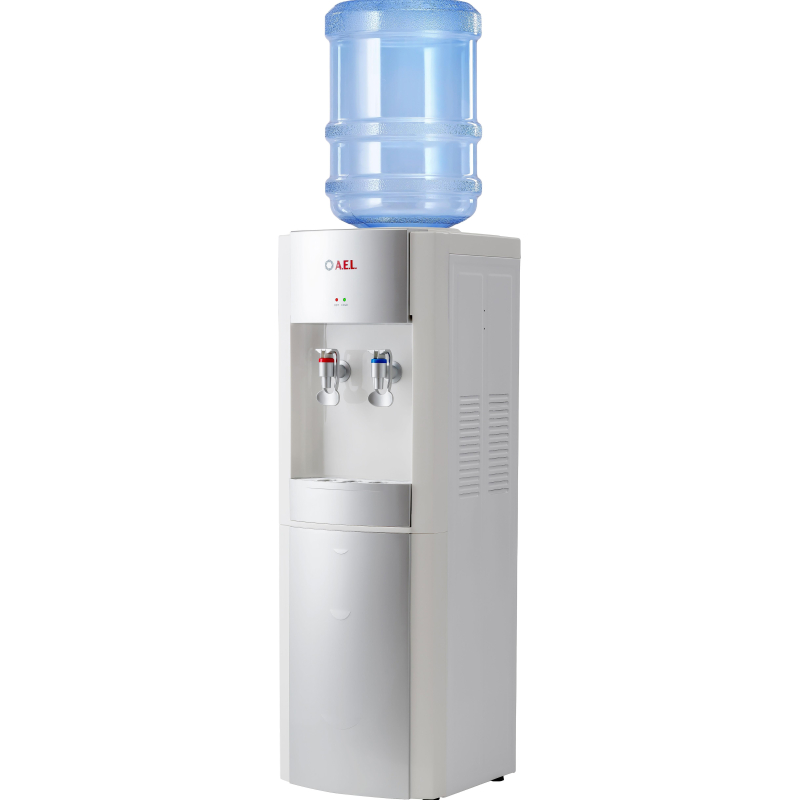 Кулер для воды AEL LD-AEL-28c white/silver напольный электронное охлажд - фото 4