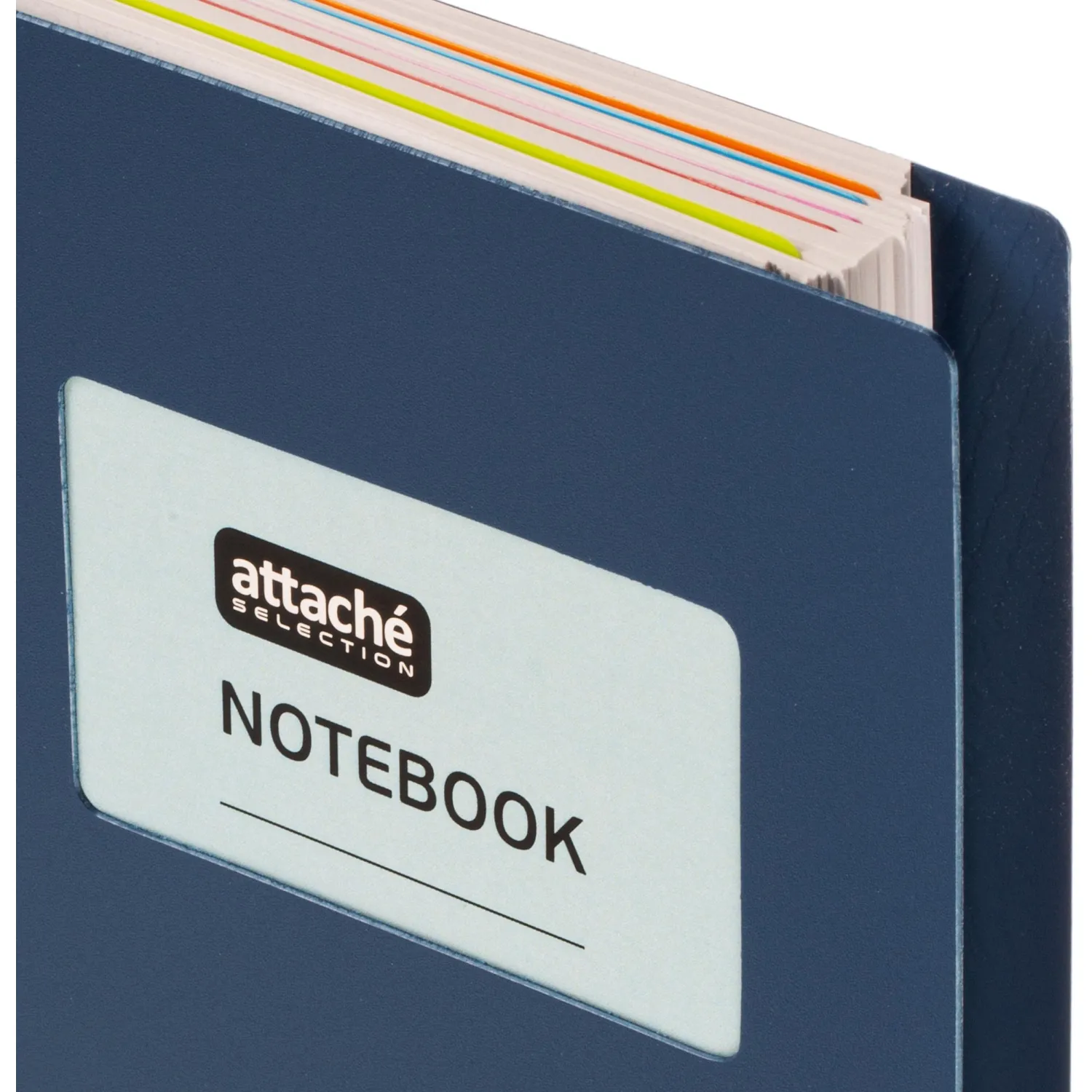 Бизнес-тетрадь B5,200л,кл,греб Attache Selection Office book синийметаллик - фото 3