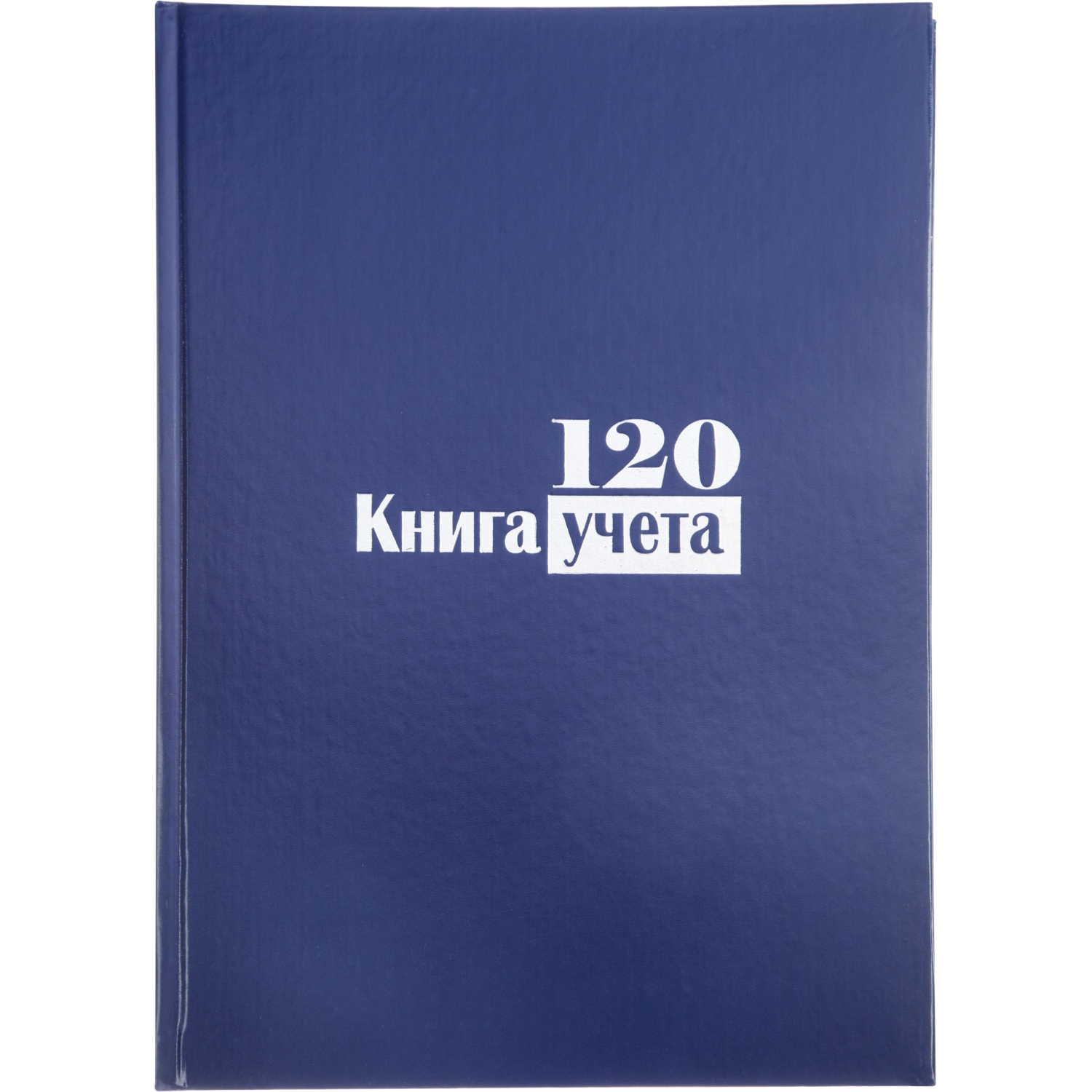 Книга учета -120л. в клетку офсет, обл. бумвинил Книга учета -120л. в клетку офсет, обл. бумвинил - фото 2