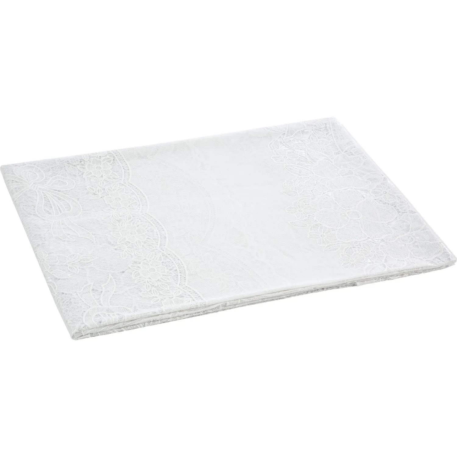 Скатерть Niklen кружевная 100% ПВХ 110х140 см 1272 - фото 2