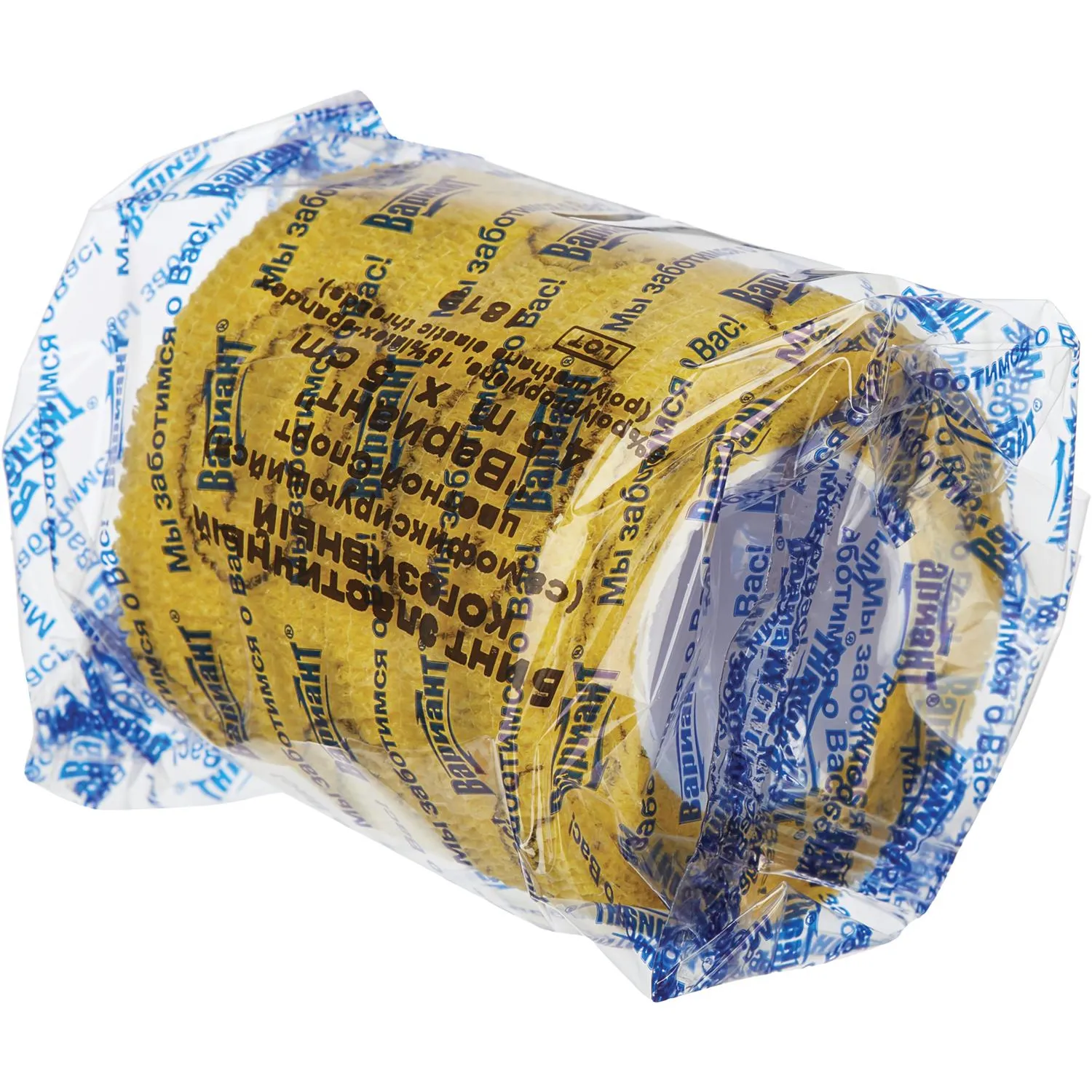 Бинт самофикс эласт 4,5м х 5см желт СпортСмайлВариантШК62055 - фото 2