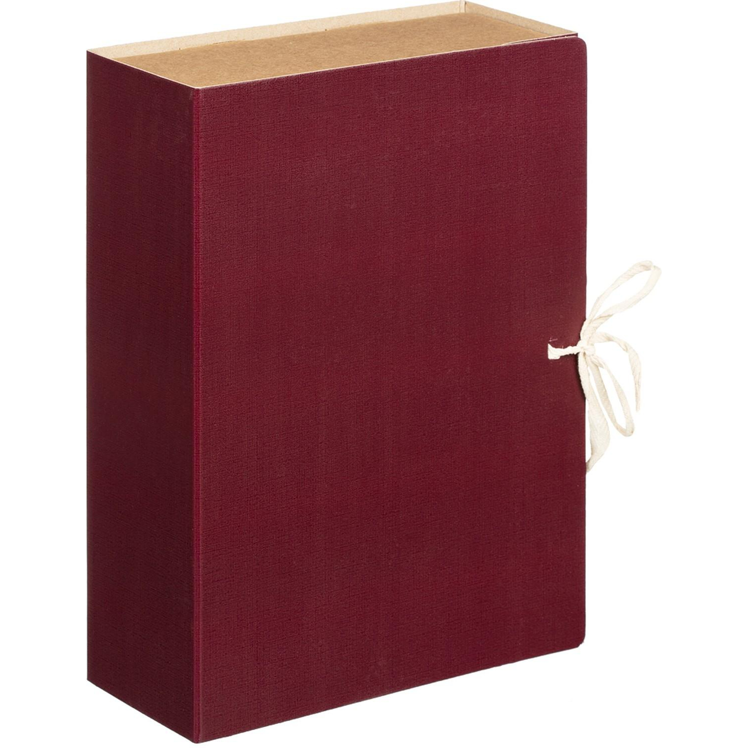 Папка архивная с завязками 100мм  клапан микрогофра,складная - фото 2