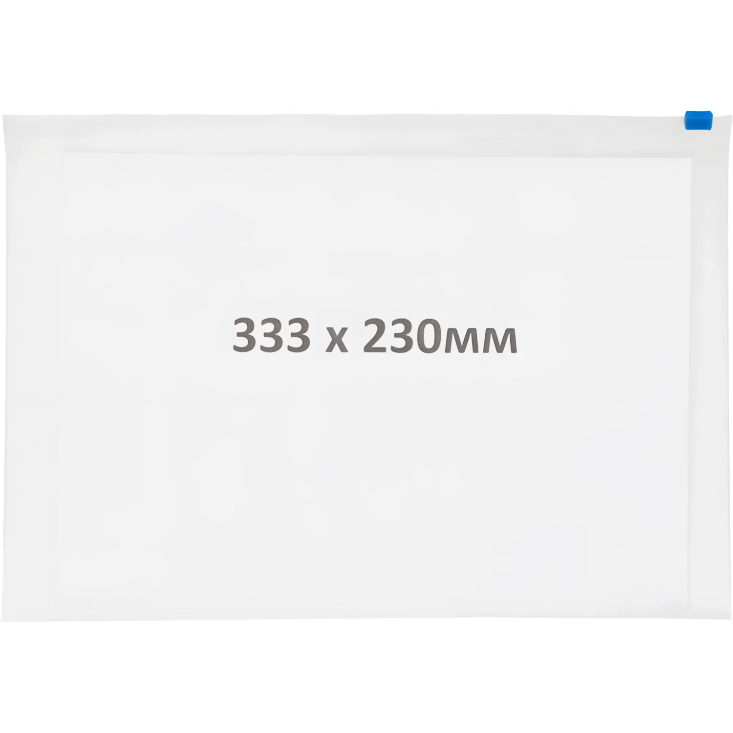 Папка-конверт на молнии  Attache Economy А4 PP 0,12мм - фото 3