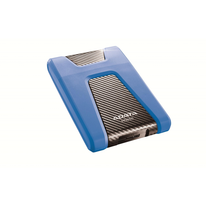 Портативный HDD ADATA HD650 1Tb 2.5, USB 3.1, синий, AHD650-1TU31-CBL - фото 4
