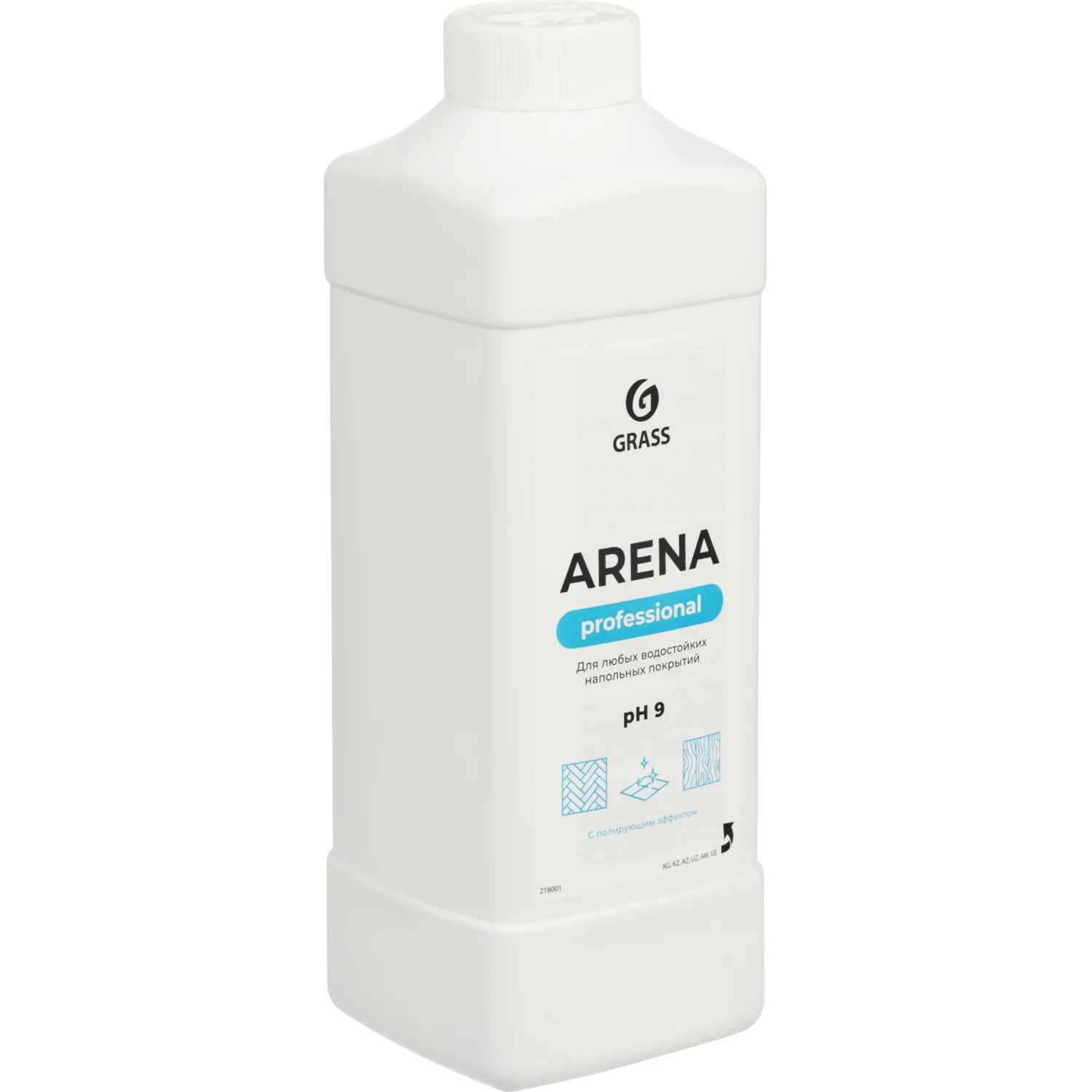 Профхим д/руч.мытья пола нейтрал паркет,ламинат,мрамор Grass/Arena, 1л - фото 1