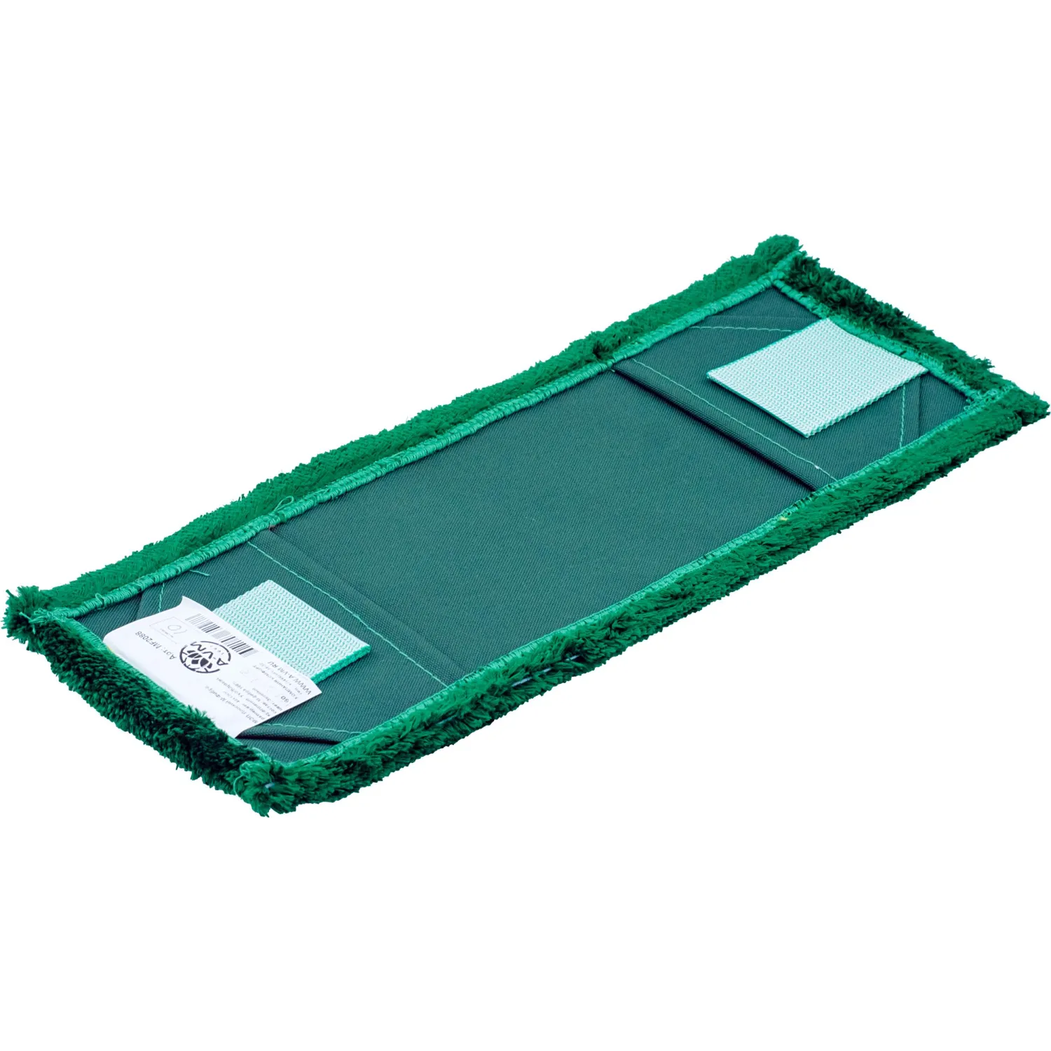 Насадка МОП 40х13 см микрофибра ухо+карман зеленый MF2088 - фото 2