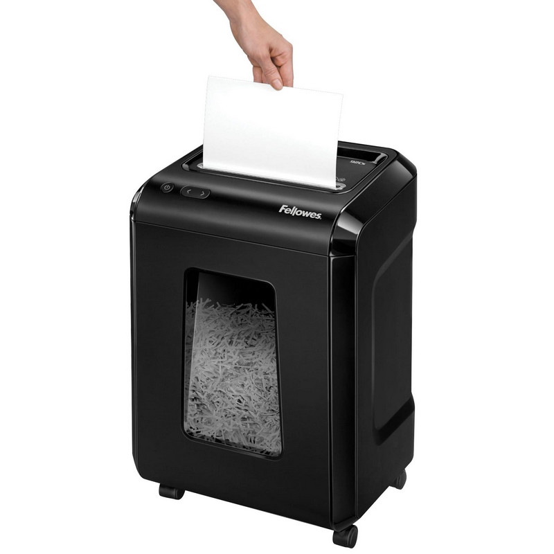Шредер (уничтожитель) Fellowes Powershred 92Cs, 4ур.секр., 18лист, 25л - фото 5