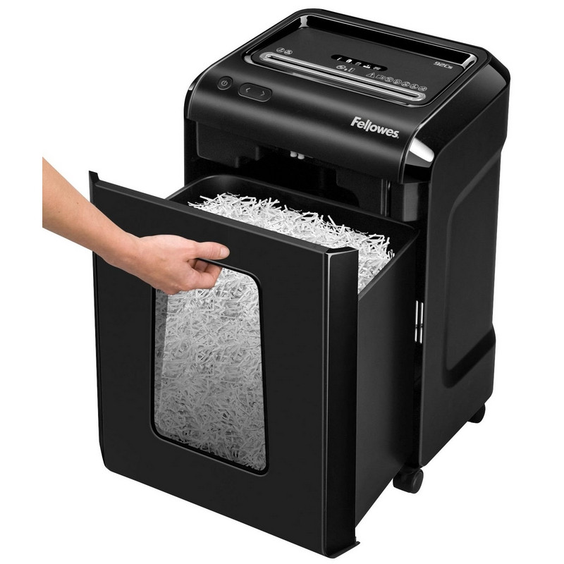 Шредер (уничтожитель) Fellowes Powershred 92Cs, 4ур.секр., 18лист, 25л - фото 6