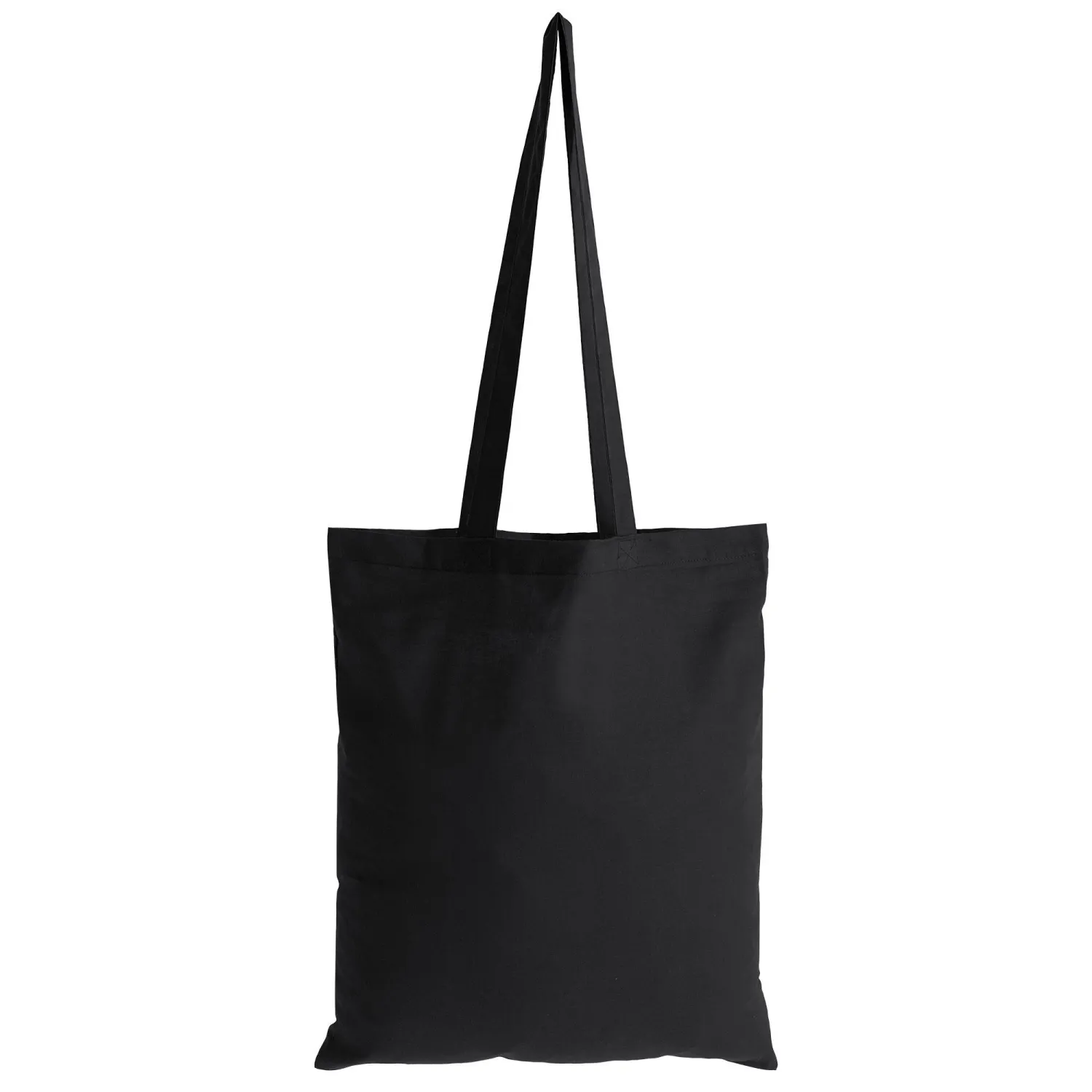 Сумка для покупок холщовая Basic 105,  чёрная 1292.30 - фото 1