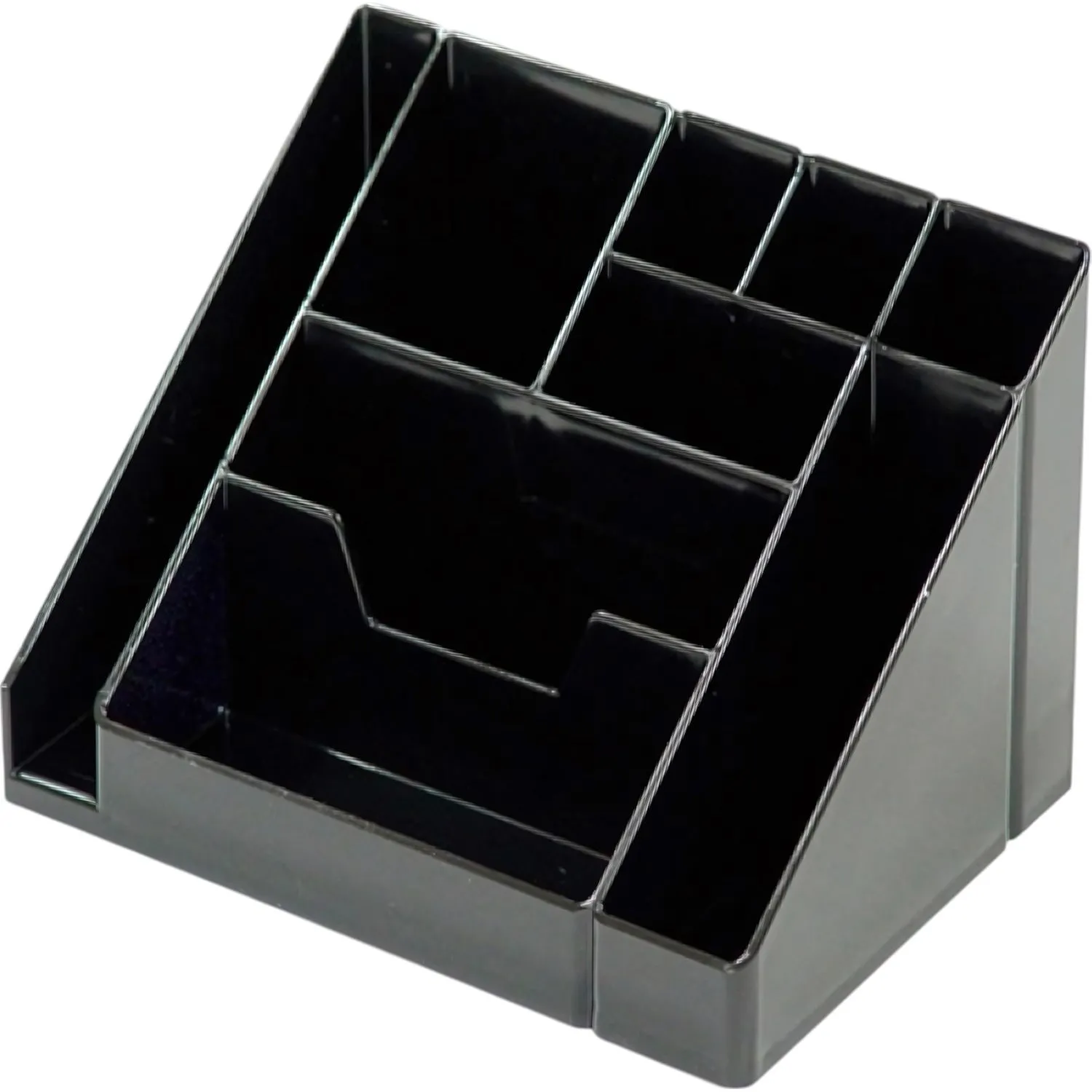 Подставка-органайзер д/канцеляр.мелочей Attache каскад 9 отд черный ОР11АЕ - фото 1