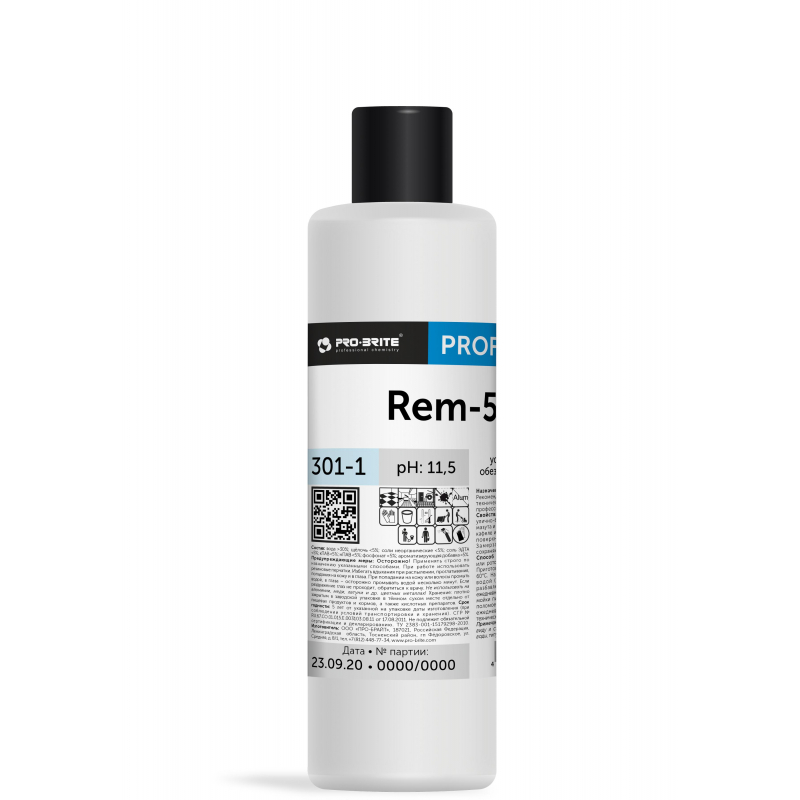 Профхим д/машин мойки щел конц. д/ремзон Pro-Brite/Rem-500(301-1),1л - фото 1