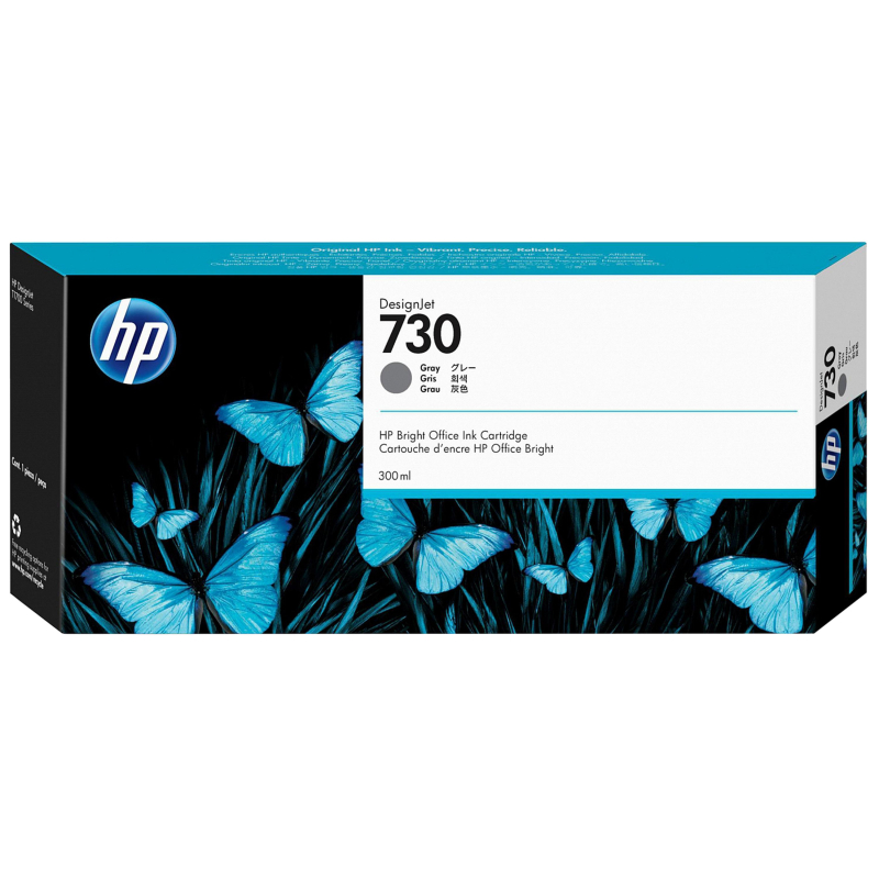 Картридж струйный HP 730 P2V72A сер. для для DesignJet T1700 (300 мл) - фото 1