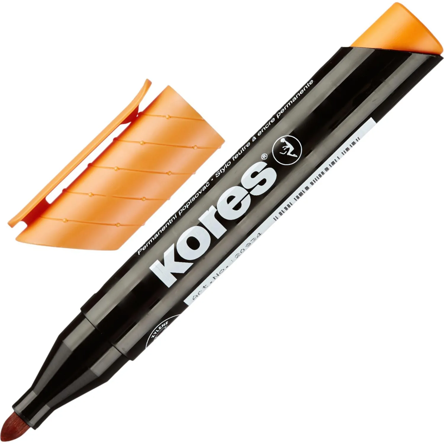 Маркер перманентный KORES набор 6 цв. 1,5-3 мм круглый наконечник &#039;20902 - фото 4