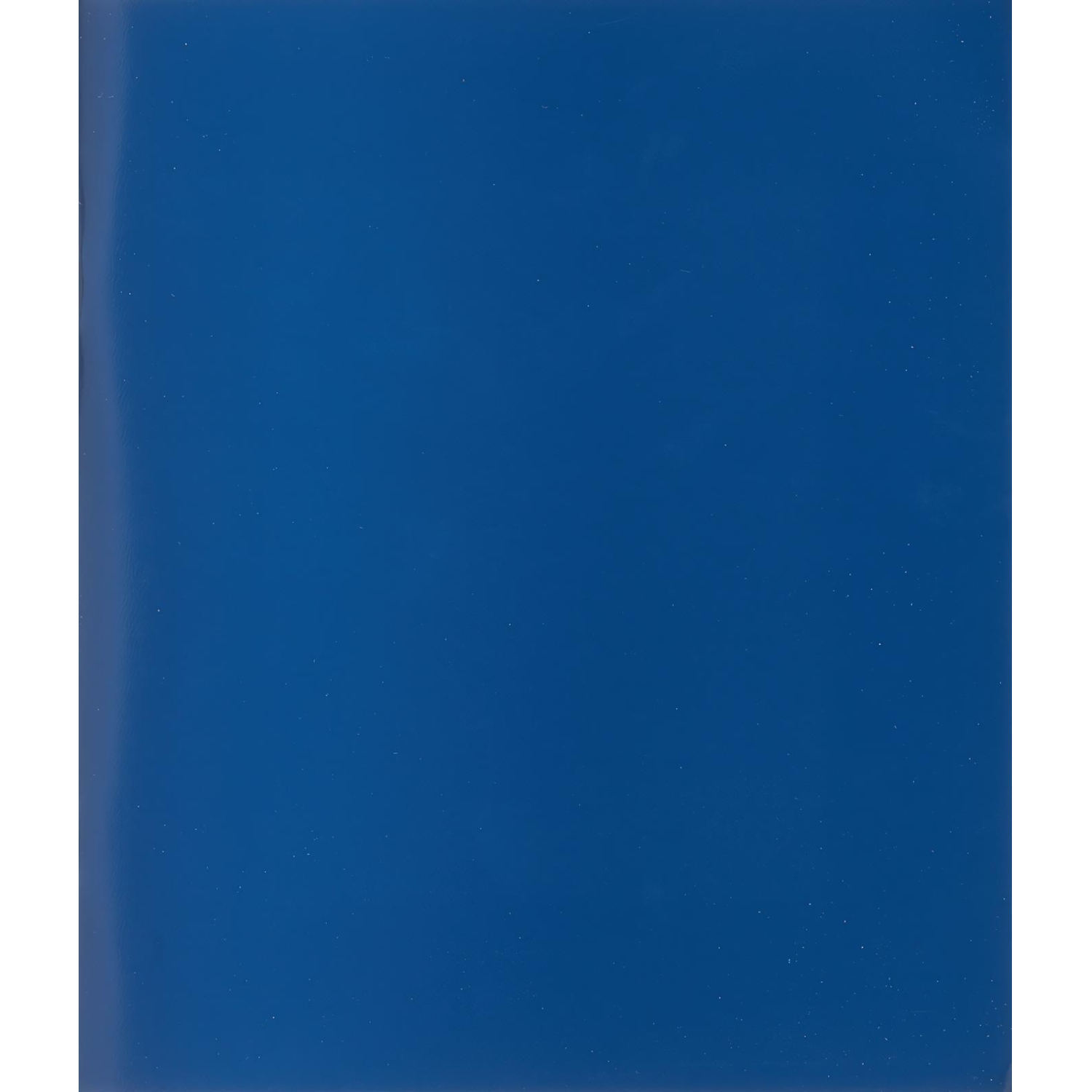 Тетрадь общая А5,96л,клет,скреп,обл.бумвинил,блок офсет-2 Синяя - фото 1