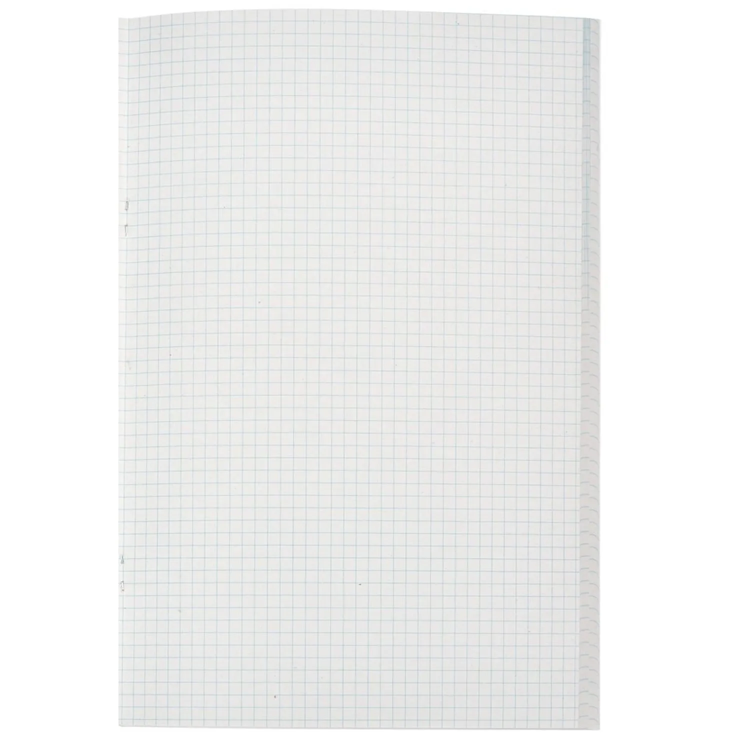 Тетрадь общая А4,96л,клет,скреп,обл.бумвинил,блок офсет-2 Синяя - фото 3