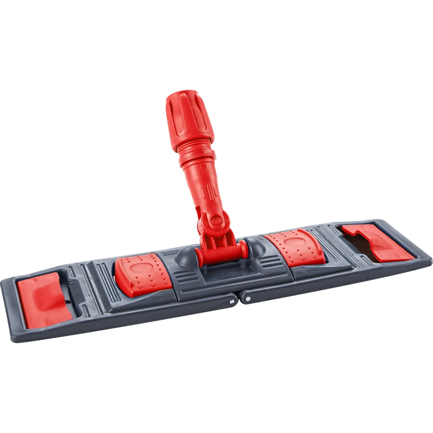 Держатель МОПа универс. пластик 40х11см т.серый/красный NPK195 - фото 1