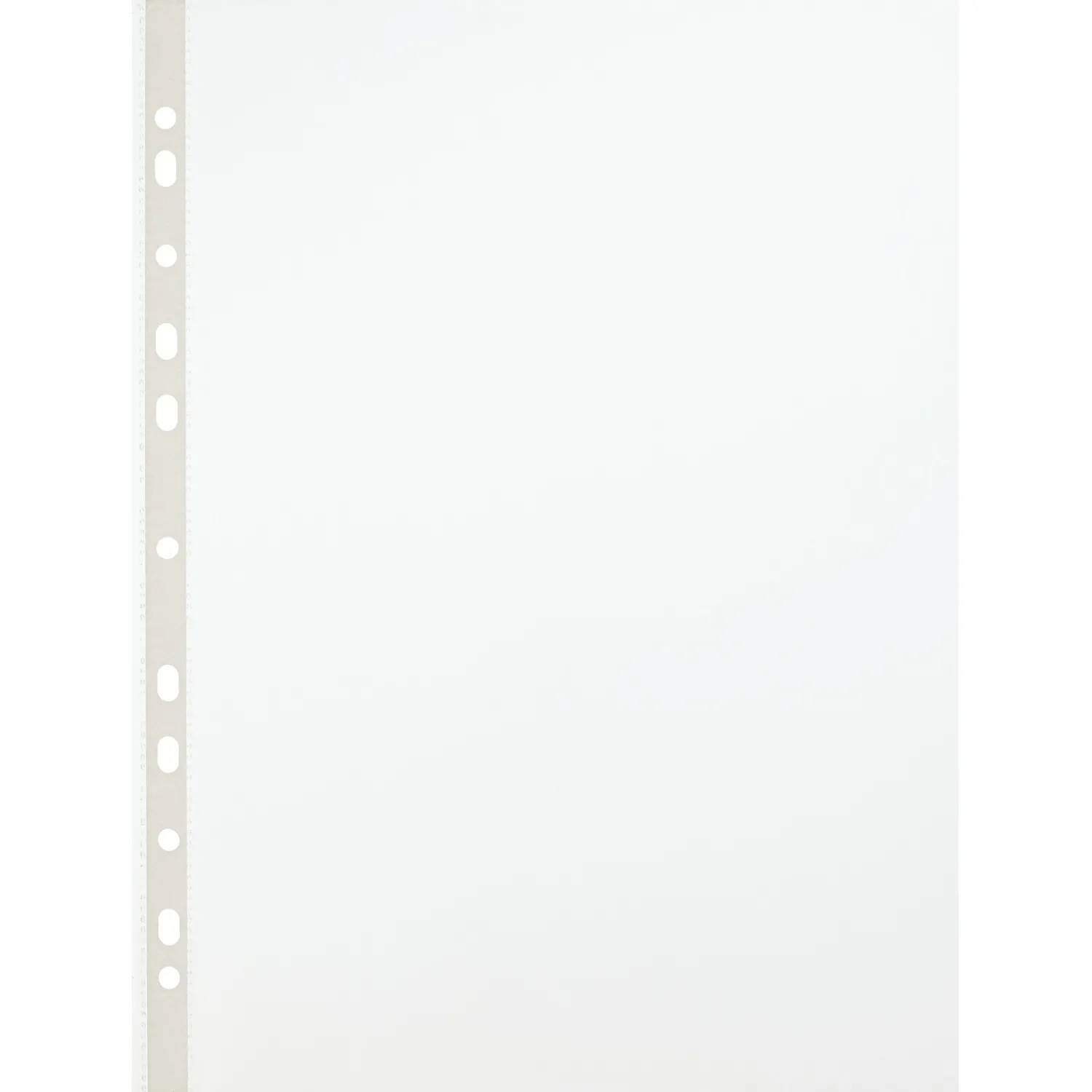 Файл-вкладыш перфорированная А4 100шт., гладкаяЭлементари 0,025 мм - фото 3