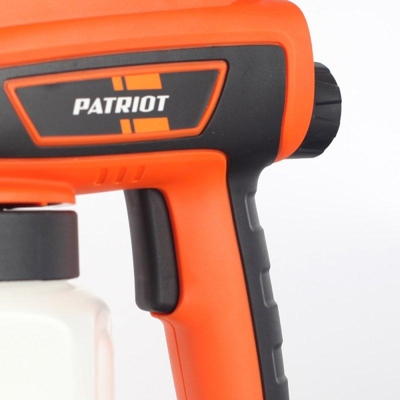 Краскопульт PATRIOT SG 110, 110Вт, н/б, 0.8л, сопло 0.8мм (170303500) - фото 3