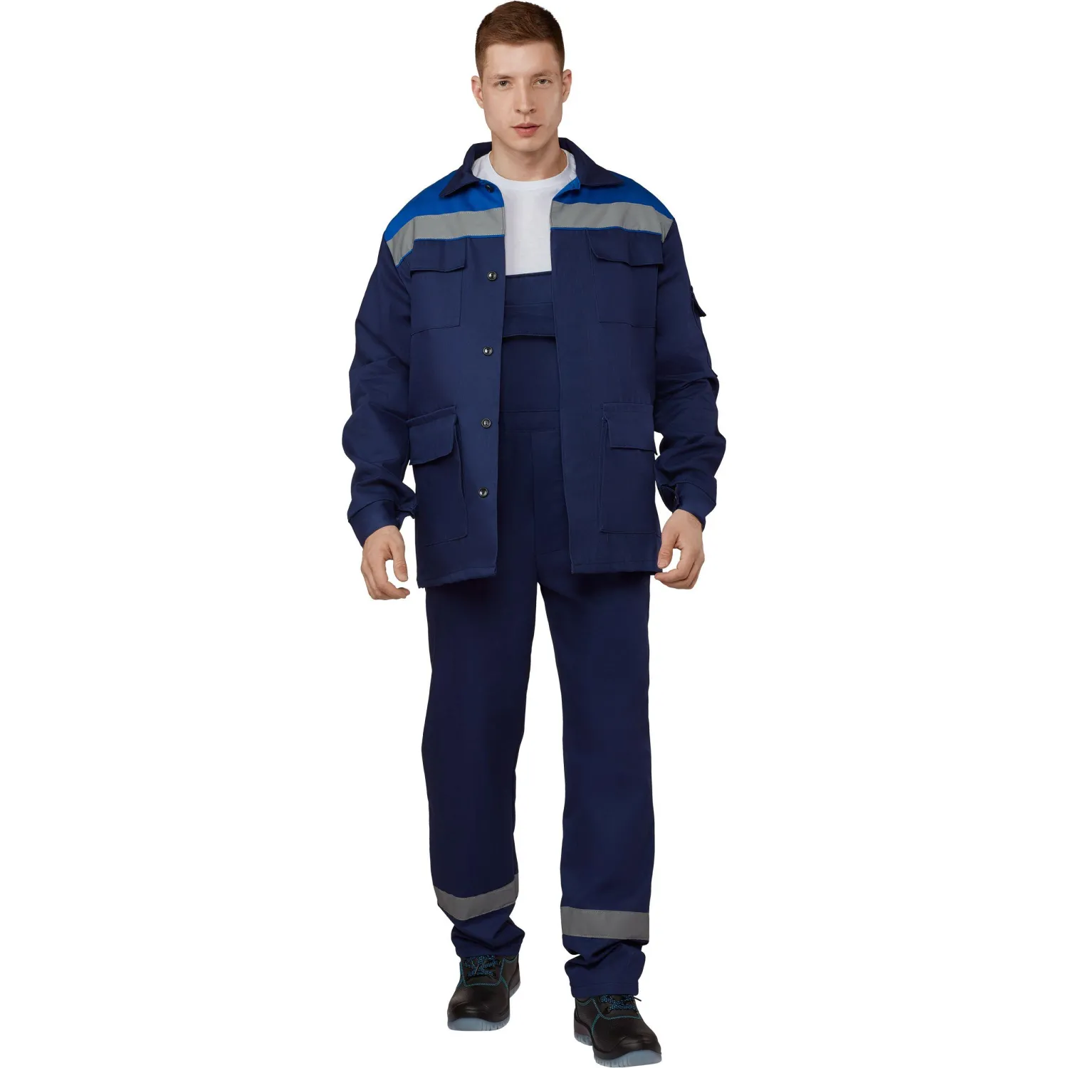 Костюм лет муж (куртка, пк) л05 син/вас 96-100/182-188 (Арсенал-СП) - фото 3