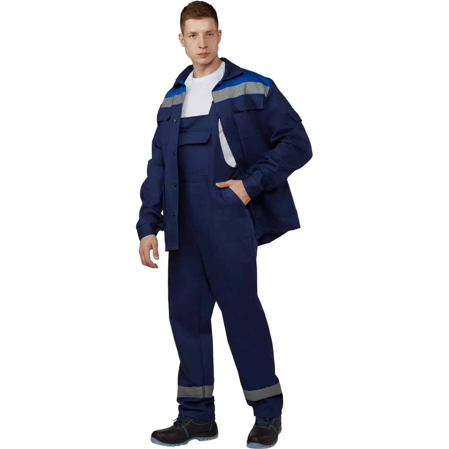 Костюм лет муж (куртка, пк) л05 син/вас 96-100/182-188 (Арсенал-СП) - фото 4