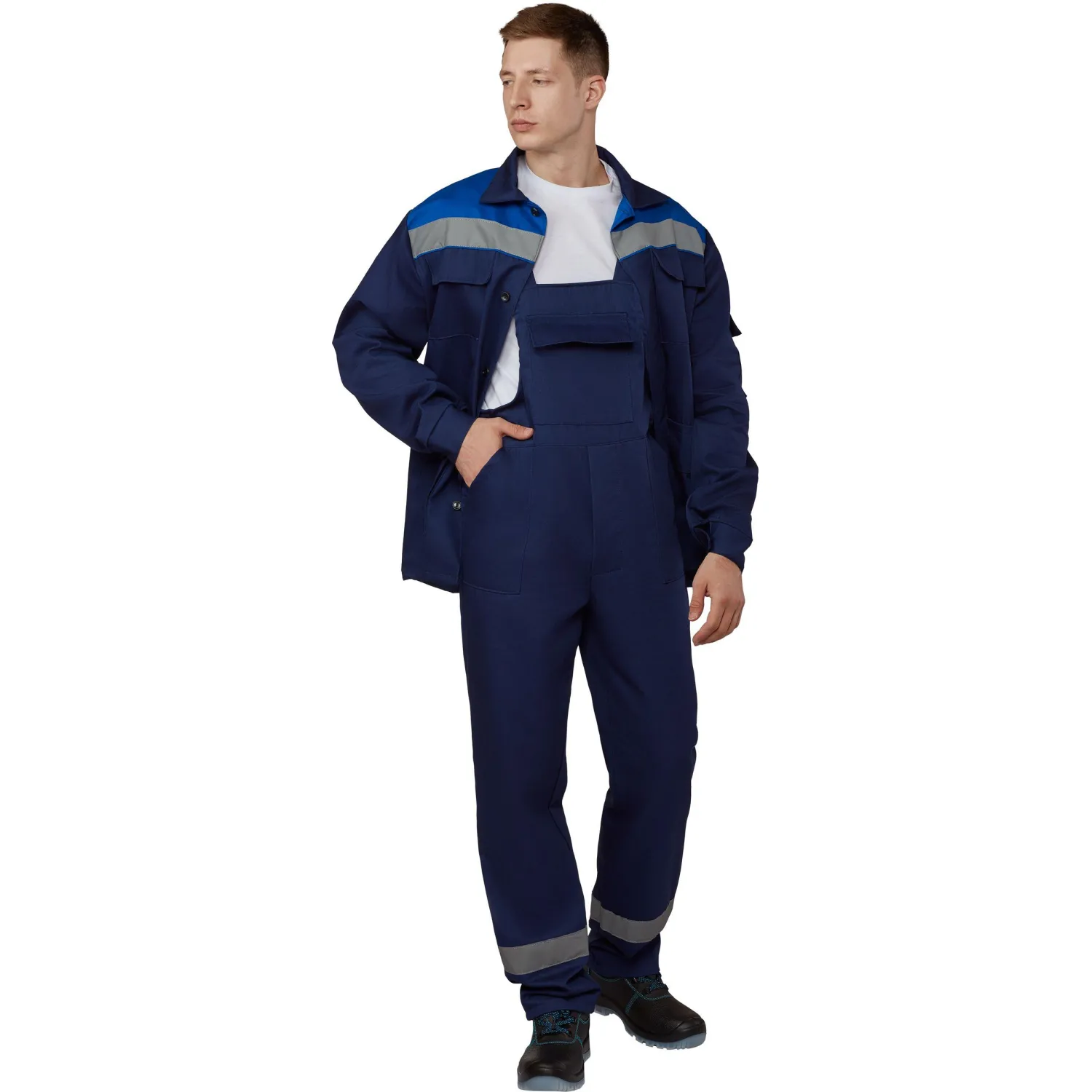 Костюм лет муж (куртка, пк) л05 син/вас 96-100/182-188 (Арсенал-СП) - фото 7