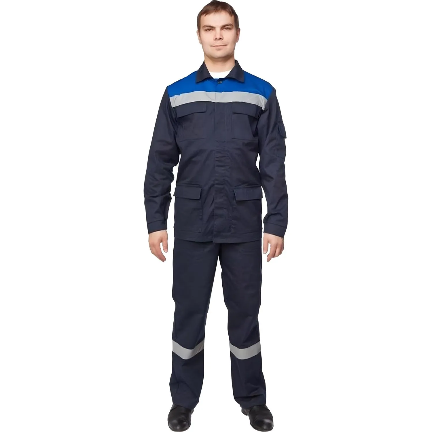 Костюм лет муж (куртка, пк) л05 син/вас 112-116/182-188 (Арсенал-СП) - фото 1